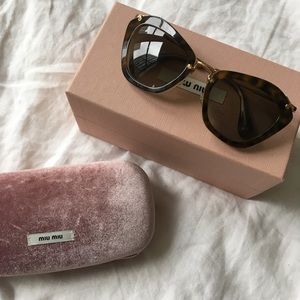 Miu Miu Cat Eye Sunglasses